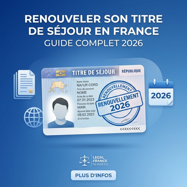 Guide complet : Renouveler son titre de séjour en 2026